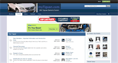 Desktop Screenshot of mytiguan.com